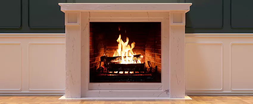 Decorative Electric Fireplace Installation in West Springfield, Virginia