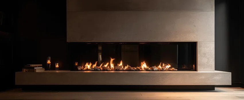 Gas Fireplace Ember Bed Design Services in West Springfield, Virginia