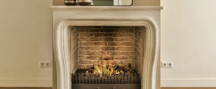 Vintage-style Fireplace Redesign in West Springfield, Virginia