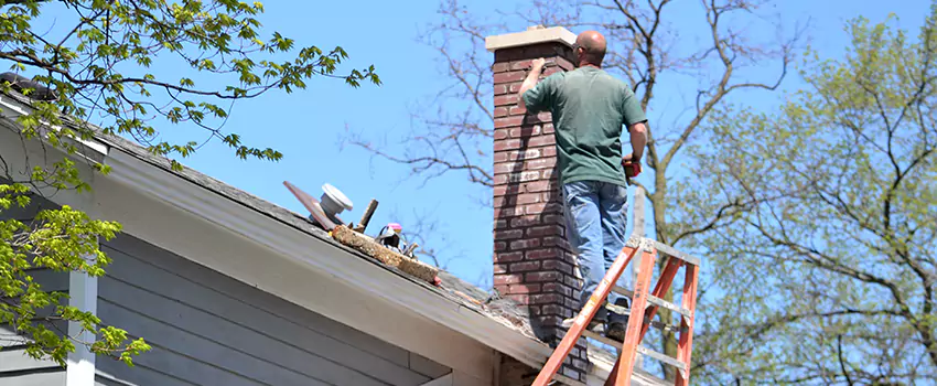 Vinyl and PVC Chimney Flashing Installation in West Springfield, VA