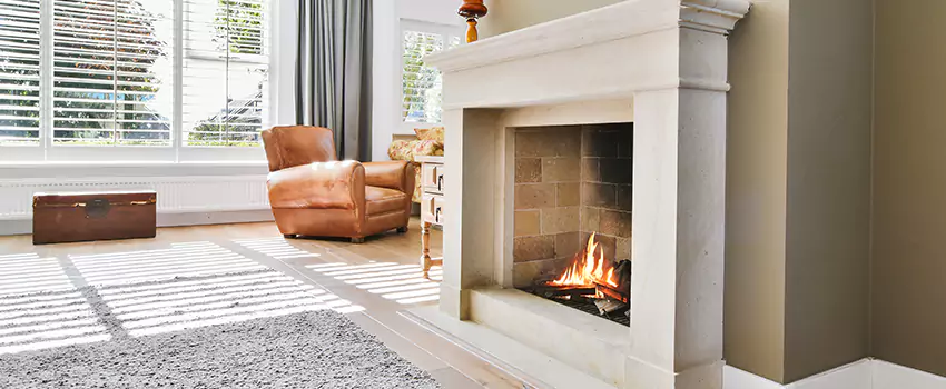 Vintage Fireplace Refacing in West Springfield, Virginia